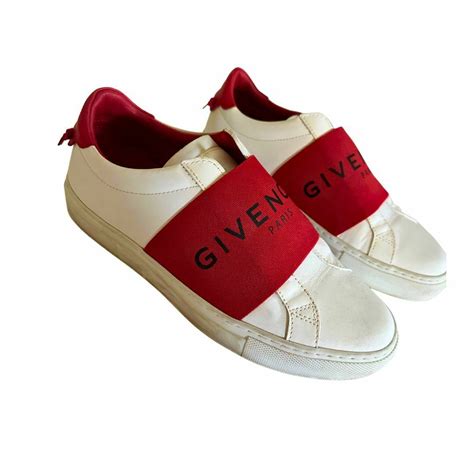 givenchy sneakers with elastic band|City Sport sneakers in leather with GIVENCHY strap .